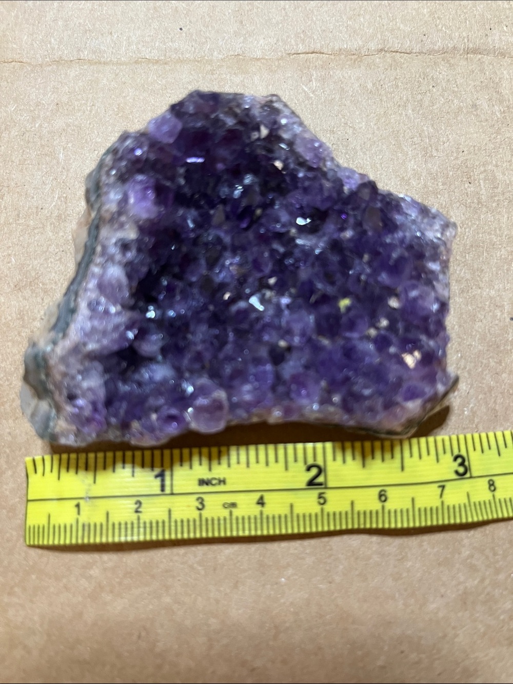 Amethyst Crystal, Quartz Geode and Agate Slice - Picture 2 of 5
